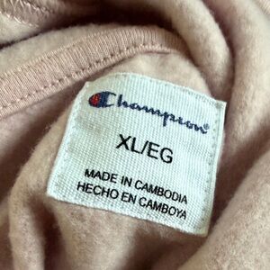 Champion Soft Pink Fleece Top
